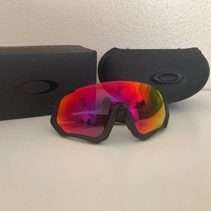 Oakley Flight Jacket Black/ Prizm Road